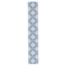 Tischläufer in Blau und Weiß