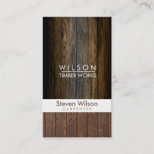 Tischler-Bau-Holzarbeit-Holz-Erbauer Visitenkarte