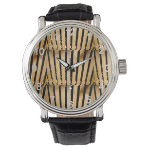 Tischler: Holzzaun, Armbanduhr