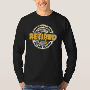 Tischler Ruhestand Holzarbeit Holz Möbel Schrein T-Shirt