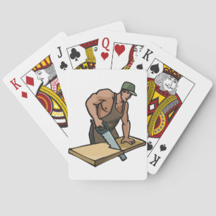 Tischler-Spielkarten Spielkarten