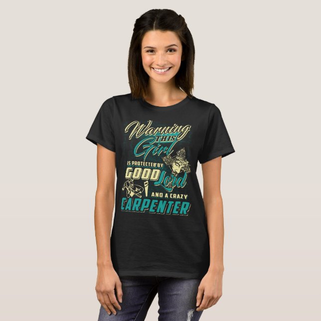 Tischler-T - Shirt-Nizza Mädchen durch T-Shirt (Vorne ganz)