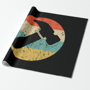 Tischler Vintage Retro Hammer Geschenkpapier