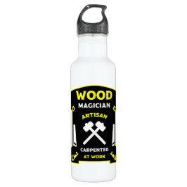 Tischlerei und Holzbearbeitung Edelstahlflasche