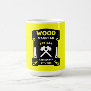 Tischlerei und Holzbearbeitung Kaffeetasse