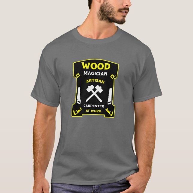 Tischlerei und Holzbearbeitung T-Shirt (Vorderseite)