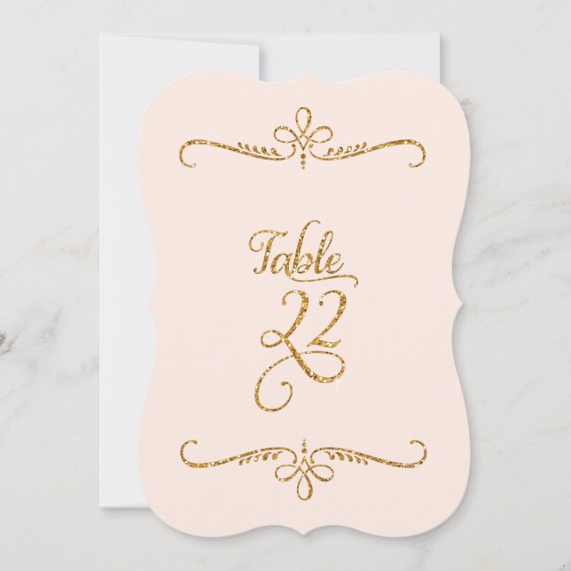 Tischnummer 22, Empfang für Extravagante Schrift (Vorderseite)