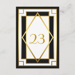 Tischnummer,Der große Gatsby,elegant,chic,weiß sch Einladung