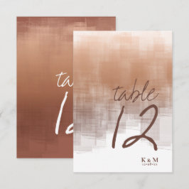 Tischnummer für Aquarellfarben Clay ID774