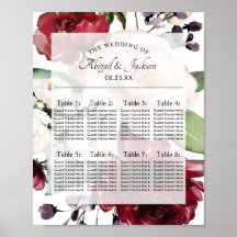 Tischnummer für Hochzeitssymbole