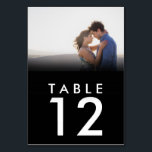 Tischnummer-Karten für Hochzeiten von Foto Tischnummer<br><div class="desc">Laden Sie Ihr Lieblingsfoto auf diese maßgeschneiderten Foto Hochzeit Tischnummer Karten. Das Design wird auf der Vorder- und Rückseite der Karte wiederholt. Kontaktieren Sie mich,  wenn Sie Hilfe mit der Vorlage,  ich würde gerne helfen.</div>