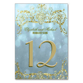 Tischnummer | Princess Blue