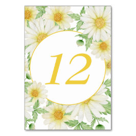 Tischnummer von Daisy Blume