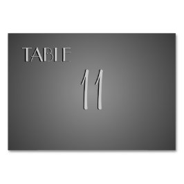 Tischnummern