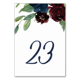 Tischnummern für KJ #23