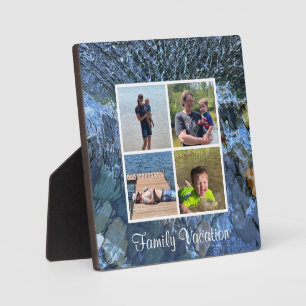 Tischplaque mit Staffelei Fotoplatte