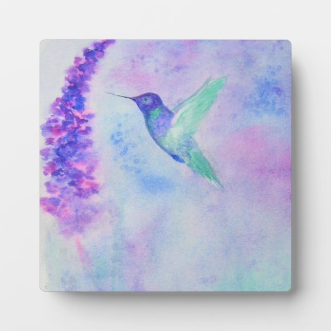 Tischplatte mit Hummingbird Ease Fotoplatte (Vorderseite)
