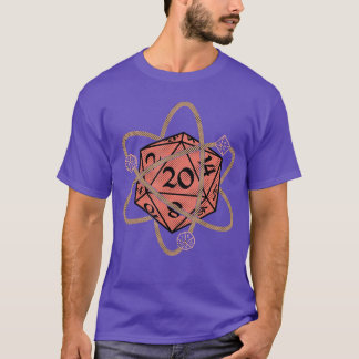 Tischrollenspiel-Würfel RPG-Spiel Gamer Chemie Ner T-Shirt