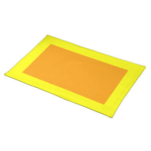 Tischset Gelb und Orange