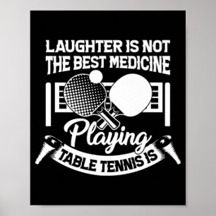 Tischtennis - Die schönste Art zu spielen Poster