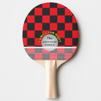 Tischtennis, Familienspiele, Damebrett Tischtennis Schläger