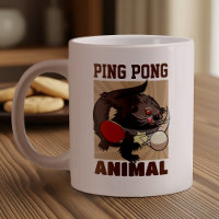 Tischtennis Funny Ping Pong Binturong Bearcat