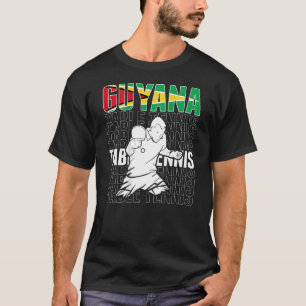 Tischtennis Guyana     Unterstützen Sie Guyanas Pi T-Shirt