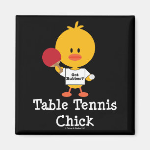 Tischtennis-Küken-Magnet Magnet