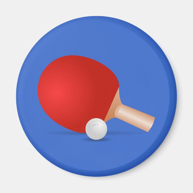 Tischtennis Magnet (Vorne)