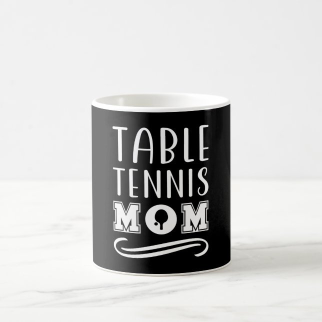 Tischtennis-Mama Kaffeetasse (Mittel)