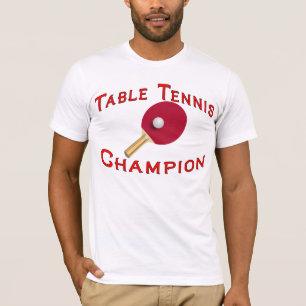 Tischtennis-Meister-T-Shirt T-Shirt