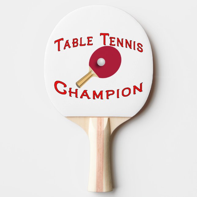 Tischtennis-Meister Tischtennis Schläger (Vorderseite)