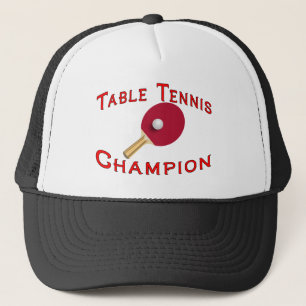 Tischtennis-Meister Truckerkappe