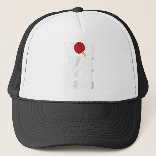 Tischtennis Men Butterfly Pong Truckerkappe (Vorderseite)