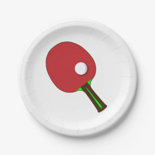 Tischtennis Pappteller
