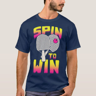 Tischtennis Ping Pong Player Club Ausstattung 5 T-Shirt
