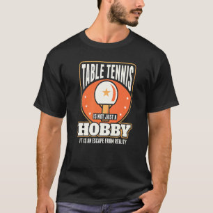 Tischtennis Pong Ausrüstung für Tischtennis T-Shirt