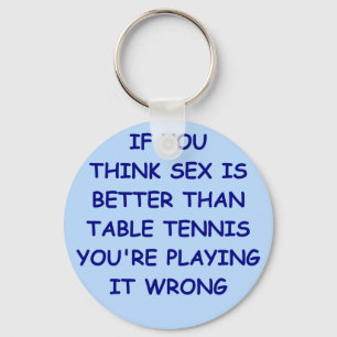 Tischtennis Schlüsselanhänger