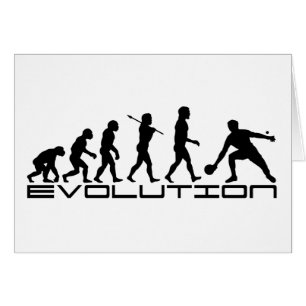 Tischtennis-Sport-Evolutions-Kunst