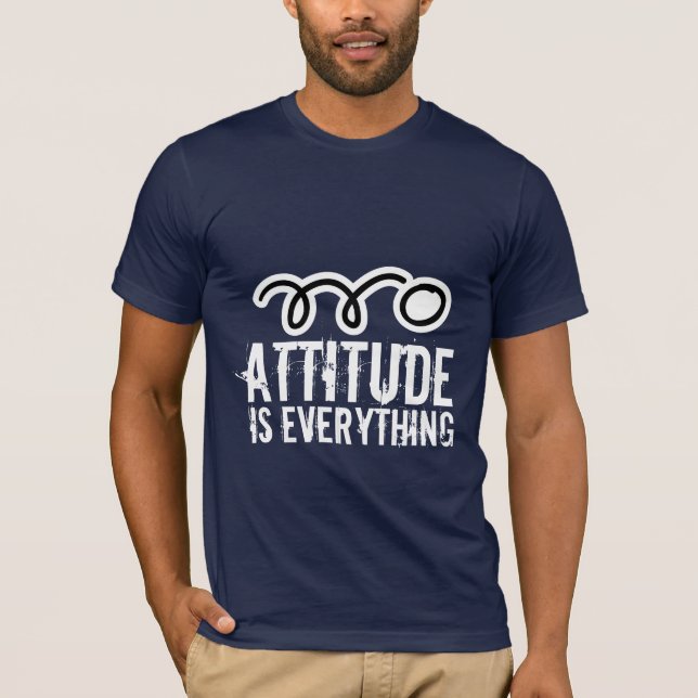 Tischtennis-T - Shirt | Haltung ist alles (Vorderseite)