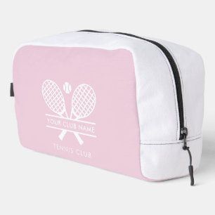 Tischtennis-Team hinzufügen Pink White Waschbeutel