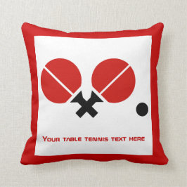 Tischtennis Tischtennis Tischtennisschläger und Ku Kissen