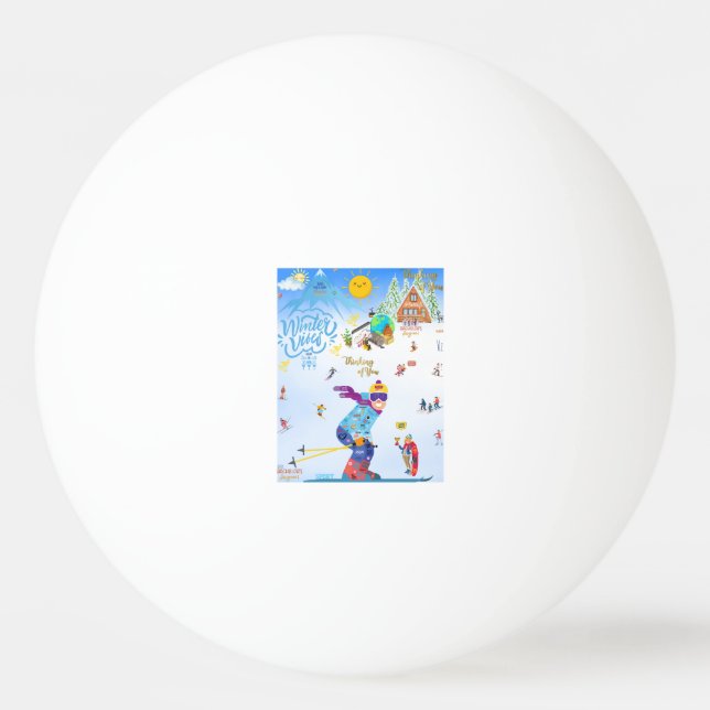 Tischtennisball (Vorderseite)