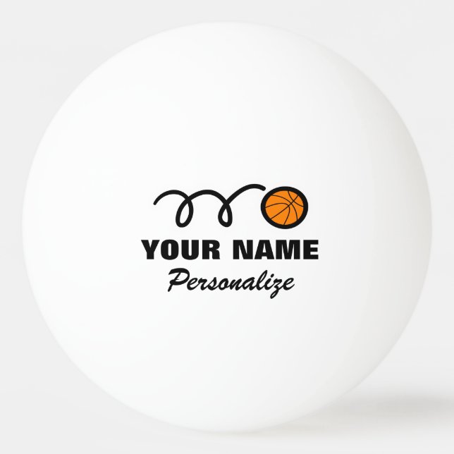 Tischtennisball-Logo Tischtennisball (Vorderseite)