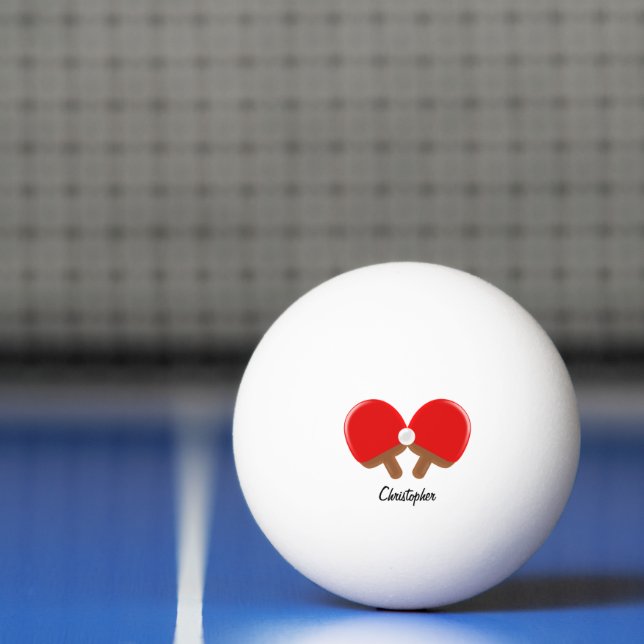 Tischtennisdesign Tischtennisball (Netto)