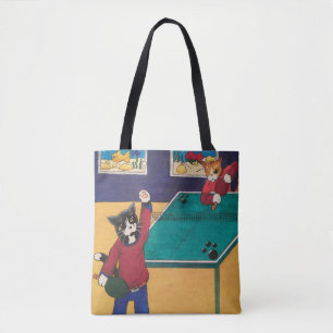 Tischtenniskatzen Tasche