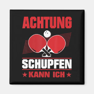 Tischtennisschuhe und Push King Magnet
