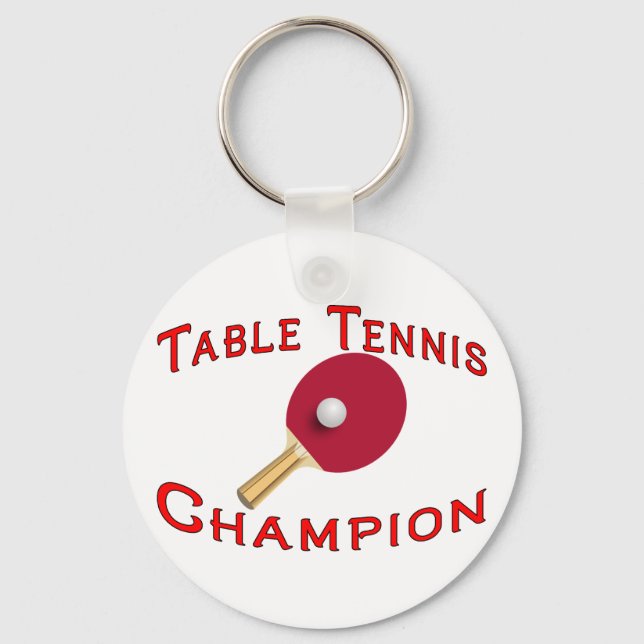 Tischtennissieger Schlüsselanhänger (Vorderseite)
