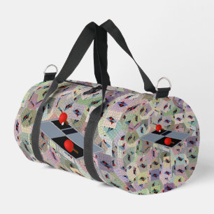 Tischtennistisch mit Schlägern, Duffle Bag