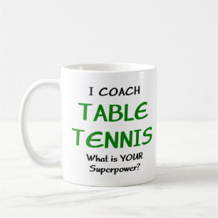 Tischtennistrainer Kaffeetasse